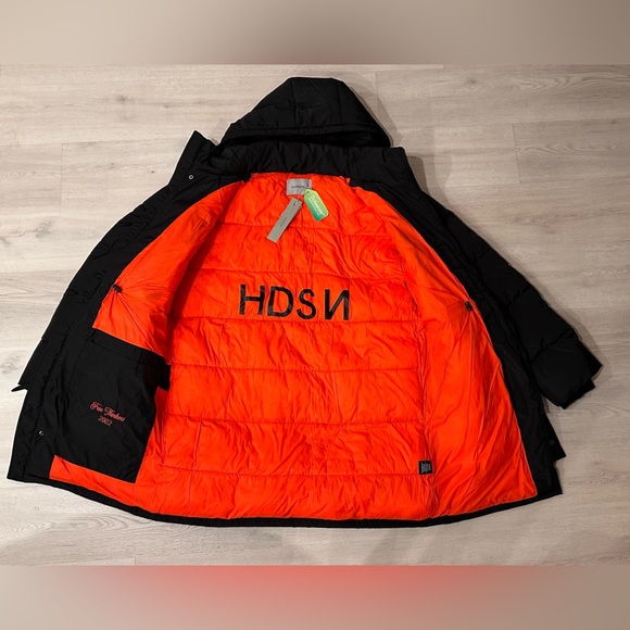 Hudson Jeans Quilted Hooded Storm Parka - Insulated - Picture 3 of 4